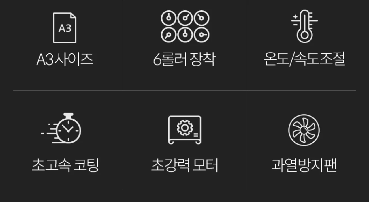 국산 프리미엄 A3코팅기 KOLAMI-320S 상세 이미지 3