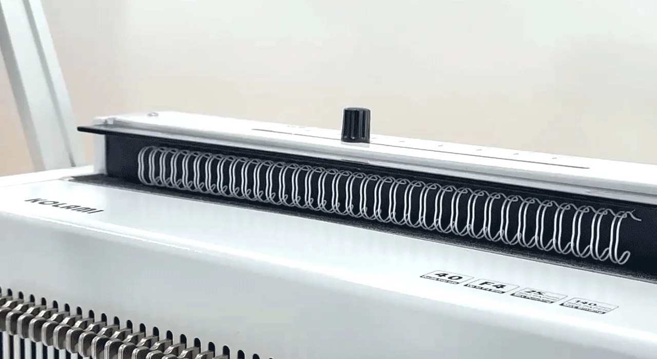 와이어링 제본기 KWB-W25AC 원형천공 상세 이미지 26