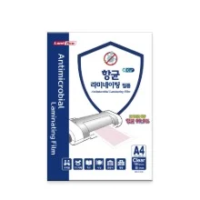 국산 코팅필름 A4 100mic 항균 코팅용지 50매