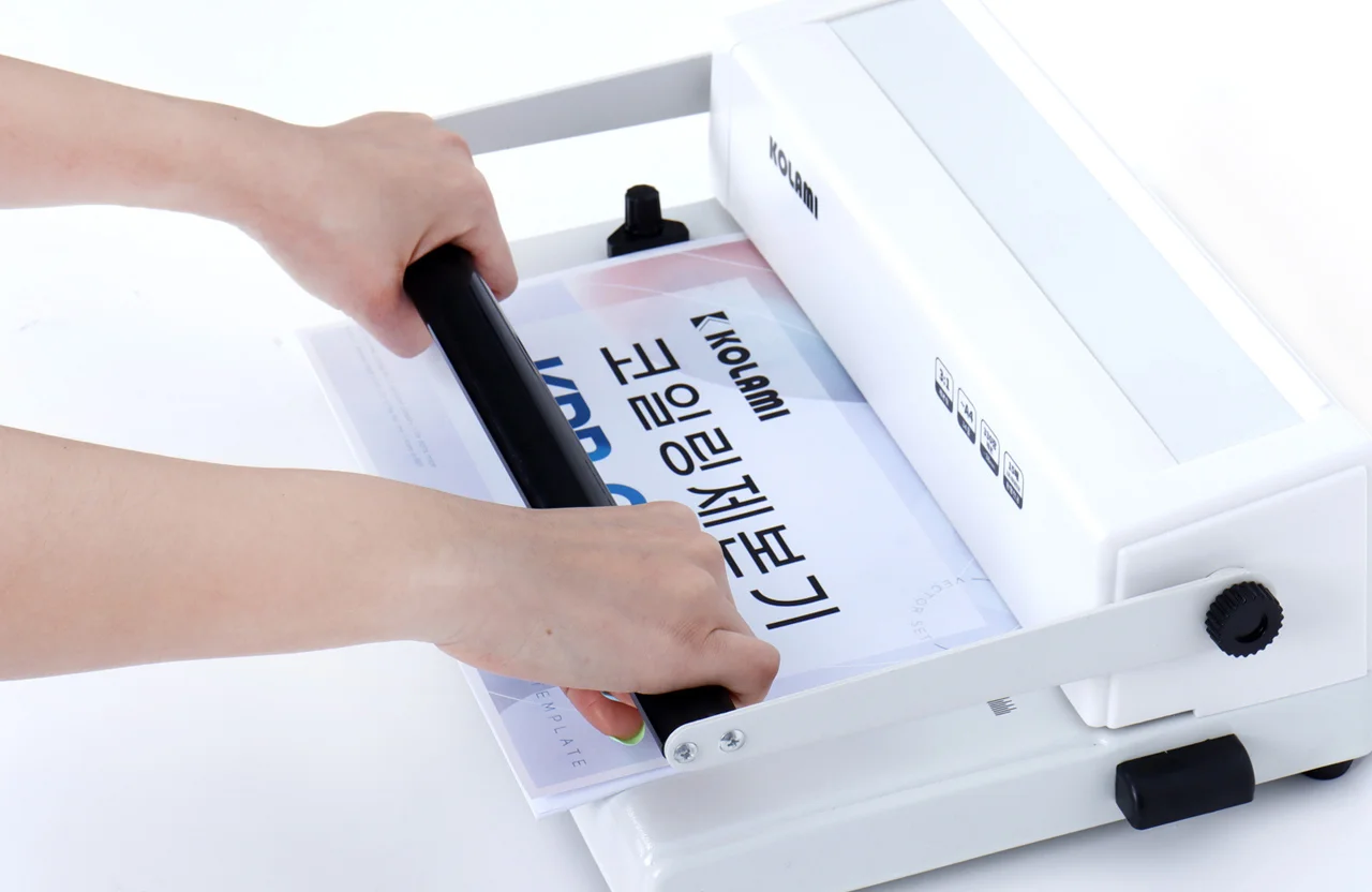 코일링 제본기 KRB-CR15P 원형천공 상세 이미지 12