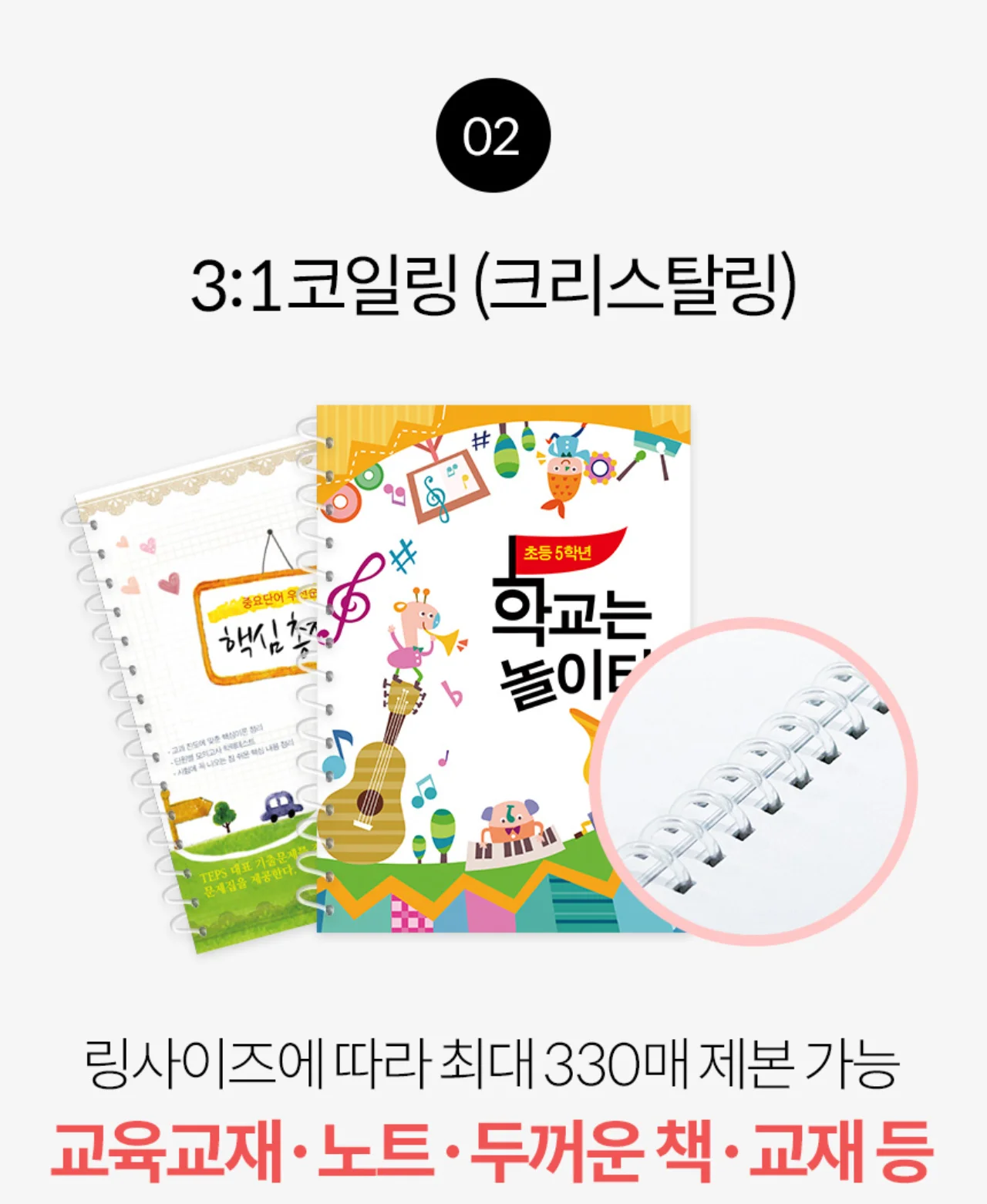 와이어링 제본기 KWB-W25DUO 3대1(3:1) 2대1(2:1) 겸용 상세 이미지 37