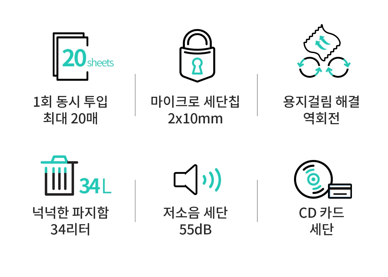 보안1등급 문서세단기 Security-3420M 상세 이미지 4