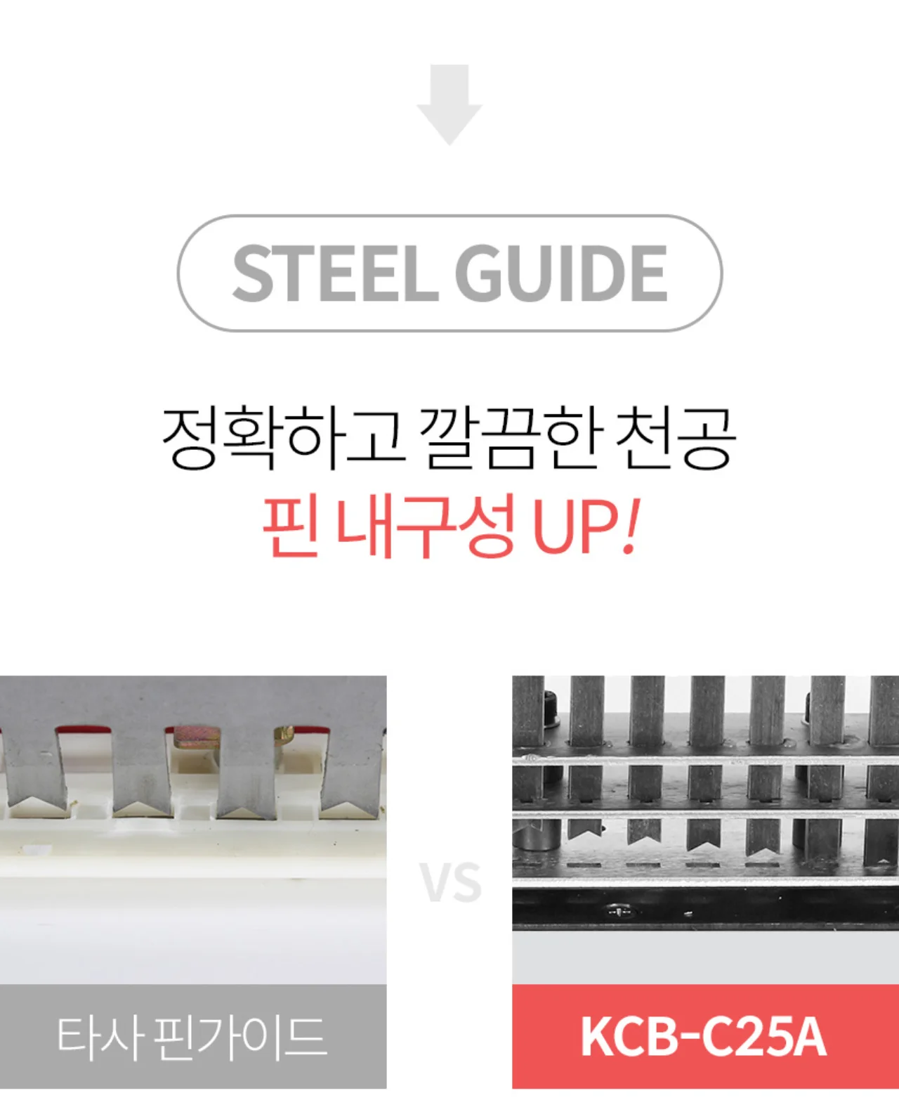 플라스틱링 제본기 KCB-C25A 상세 이미지 23