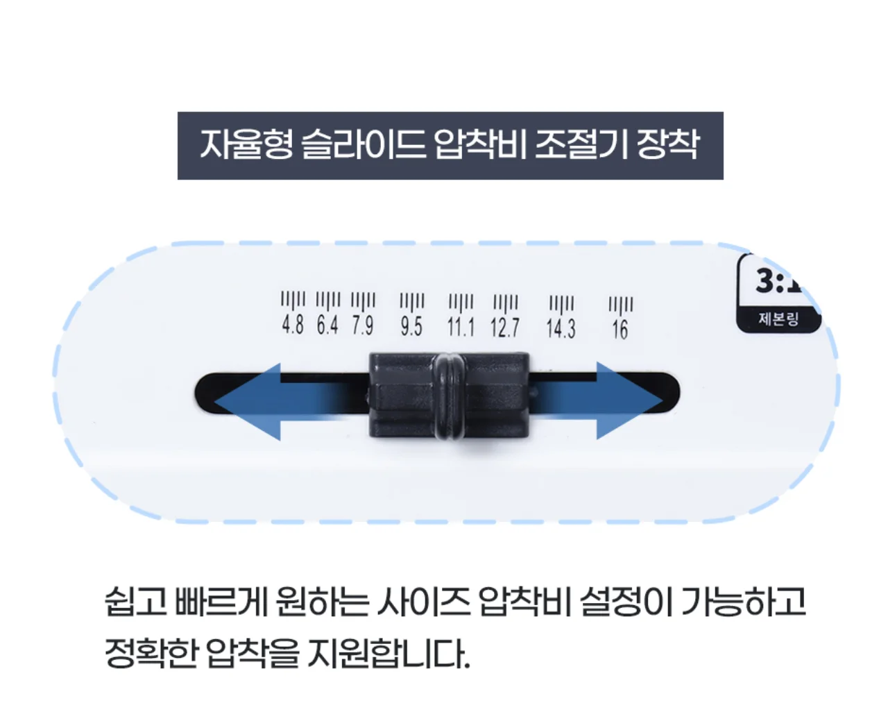 코라미 KWB-W12C 3:1 와이어링 제본기 원형천공 강철바디 상세 이미지 24