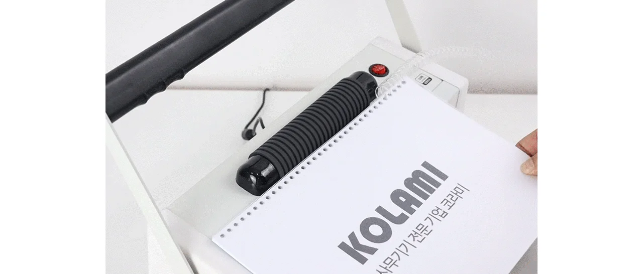 코일링 제본기 KRB-CR200A 상세 이미지 28