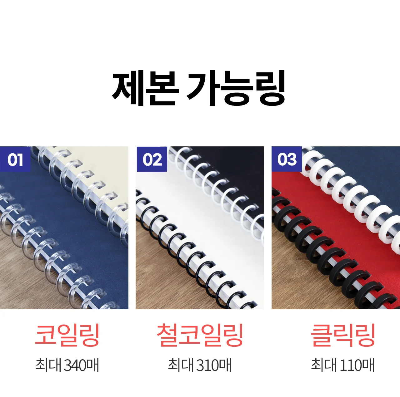 코일링 제본기 KRB-CR15P 원형천공 상세 이미지 4