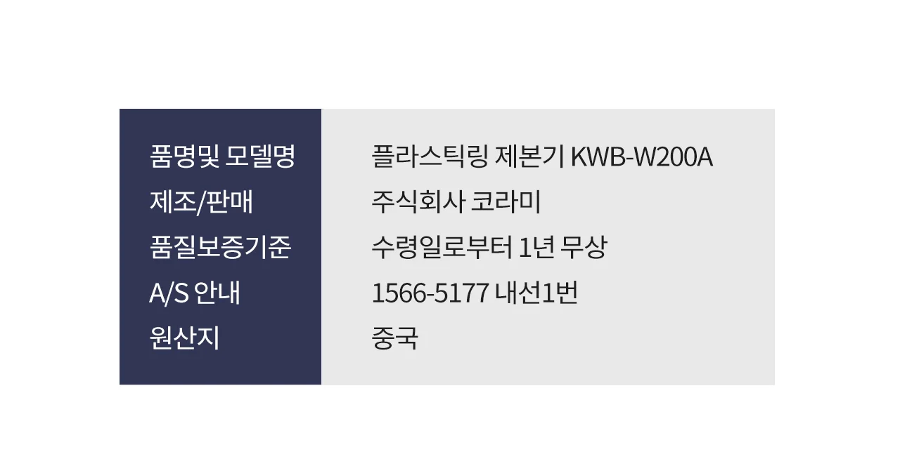 와이어링 제본기 KWB-W200A 사각천공 상세 이미지 48