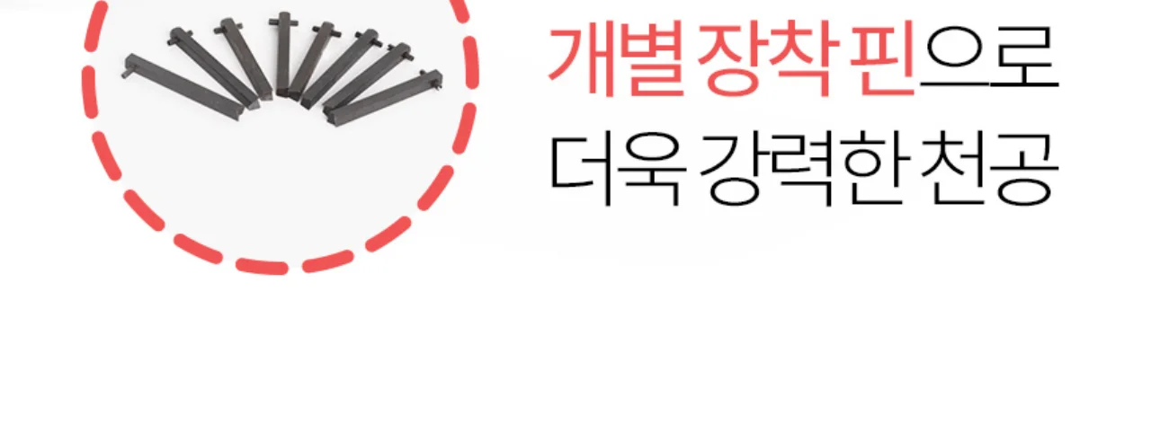 와이어링 제본기 KWB-W25DUO 3대1(3:1) 2대1(2:1) 겸용 상세 이미지 11